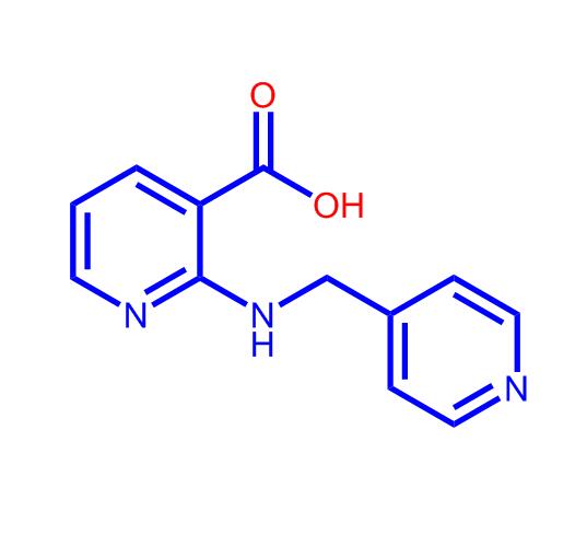 2-[(4-吡啶基甲基)氨基]-3-吡啶羧酸,2-((Pyridin-4-ylmethyl)amino)nicotinic acid