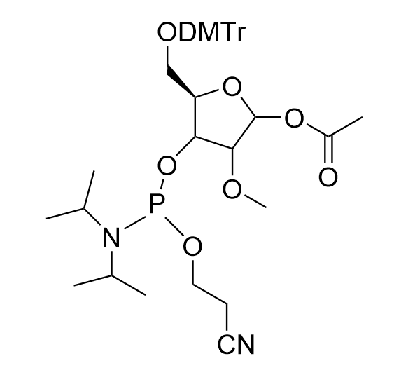 1-Acetate-2'-O-Me-3'-CE-5-DMTr-D-Ribofuranose,1-Acetate-2'-O-Me-3'-CE-5-DMTr-D-Ribofuranose