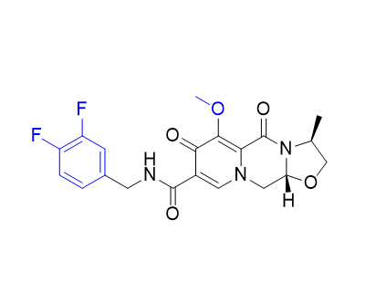 卡替拉韦杂质27,(3S,11aR)-N-(3,4-difluorobenzyl)-6-methoxy-3-methyl-5,7-dioxo-2,3,5,7,11,11a-hexahydrooxazolo[3,2-a]pyrido[1,2-d]pyrazine-8-carboxamide