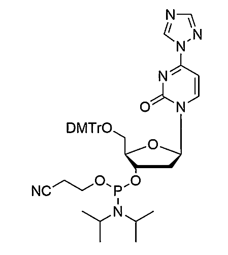 5'-O-DMTr-O4-Triazolyl-dU-3'-CE-Phosphoramidite (Convertible dU),N4-Triazolyl-5'-O-(4, 4'-dimethoxytrityl)-deoxyuridine-3'-cyanoethyl Phosphoramidite