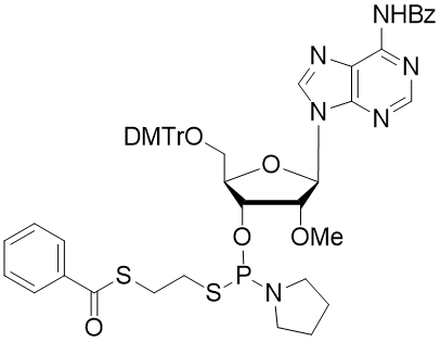 5'-DMT-2'-OMe-A(Bz)-3'-PS-PHosphoramidite,5'-DMT-2'-OMe-A(Bz)-3'-PS-PHosphoramidite