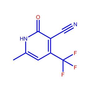 6-甲基-3-氰基-4-三氟甲基-2-羟基吡啶,1-2-Dihydro-6-methyl-2-oxo-4-(trifluoromethyl)-3-pyridinecarbonitrile
