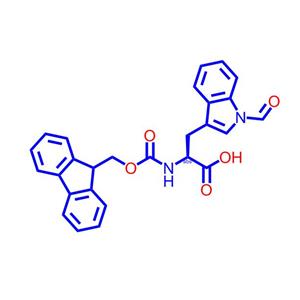 (S)-2-((((9H-芴-9-基)甲氧基)羰基)氨基)-3-(1-甲酰基-1H-吲哚-3-基)丙酸,Fmoc-Trp(For)-OH