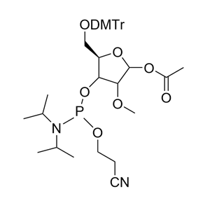 1-Acetate-2-O-Me-3-CE-5-DMTr-D-Ribofuranose