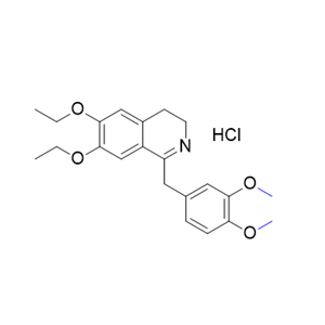 屈他维林杂质01,1-(3,4-dimethoxybenzyl)-6,7-diethoxy-3,4-dihydroisoquinoline hydrochloride