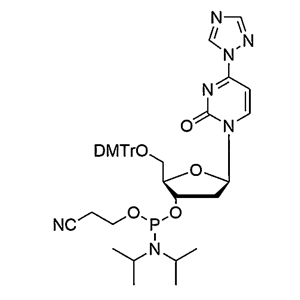 5'-O-DMTr-O4-Triazolyl-dU-3'-CE-Phosphoramidite (Convertible dU)