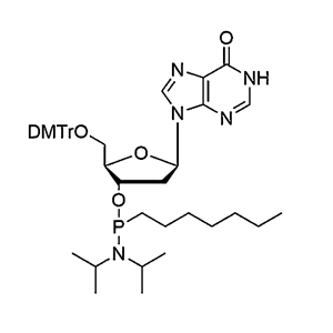 5'-O-DMTr-2'-dI-3'-O-[(N, N-diisopropyl)-P-heptyl]phosphonamidite