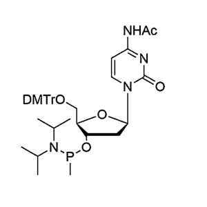 5'-O-DMTr-2'-dC(Ac)-3'-O-[P-methyl-(N, N-diisopropyl)]-Phosphonamidite
