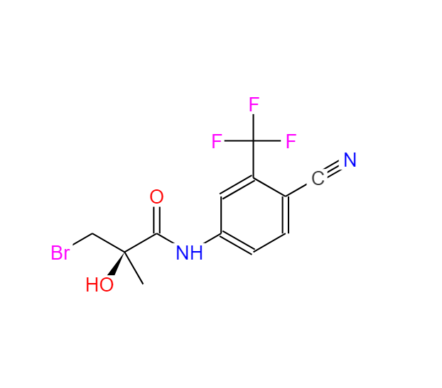 (R)-3-broMo-N-(4-cyano-3-trifluoroMethylphenyl)-2-hydroxy-2-MethylpropionaMide,(R)-3-broMo-N-(4-cyano-3-trifluoroMethylphenyl)-2-hydroxy-2-MethylpropionaMide