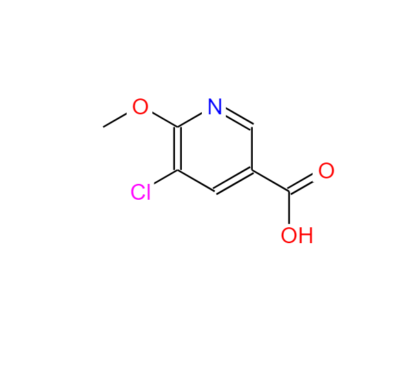 5-氯-6-甲氧基烟酸,5-Choro-6-methoxynicotinic acid