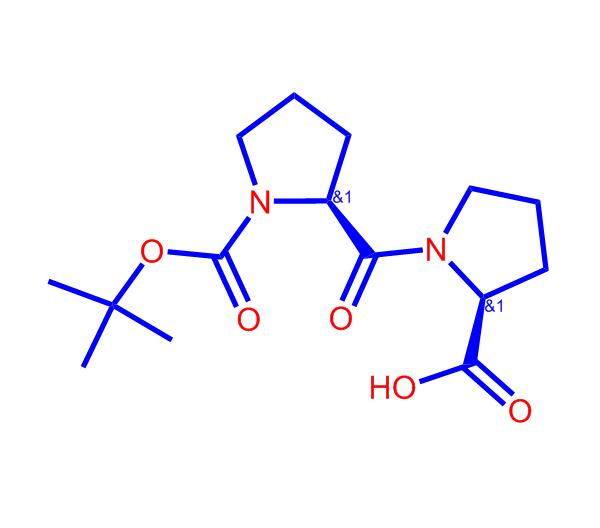 (S)-1-((S)-1-(叔丁氧基羰基)吡咯烷-2-羰基)吡咯烷-2-羧酸,(S)-1-((S)-1-(tert-Butoxycarbonyl)pyrrolidine-2-carbonyl)pyrrolidine-2-carboxylicacid