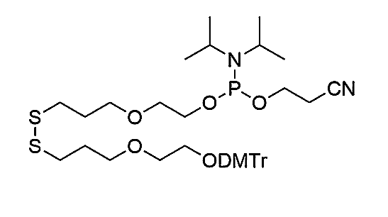3'-thio modifier 6 S-S-DMTr-linker-Phosphoramidite,1-O-Dimethoxytrityl-3-oxahexyl-disulfide 1'-phosphoramidite