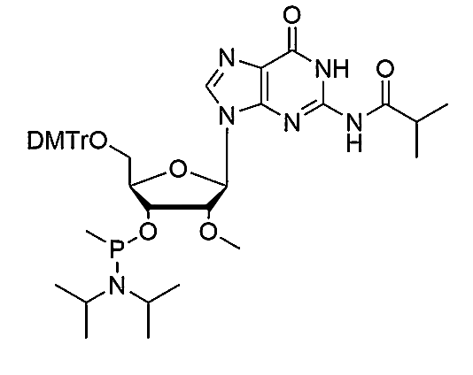 5'-O-DMTr-2'-OMe-G(iBu)-3'-O-[P-methyl-(N,N-diisopropyl)]-Phosphoramidite,N2-isobutyryl-5'-O-(4,4'-dimethoxytrityl)-2'-OMe-G-3'-O-[P-methyl-(N,N-diisopropyl)]-Phosphoramidite
