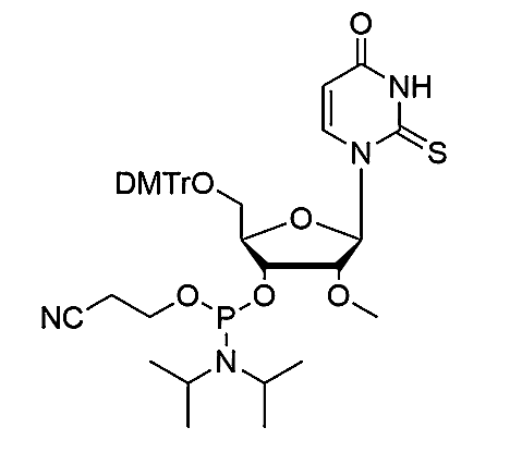 5'-O-DMTr-2'-O-Me-2-thiouridine-3'-CE-Phosphoramidite,5'-O-(4,4'-dimethoxytrityl)-2'-methoxyl-2-thiouridine-3'-cyanoethyl Phosphoramidite