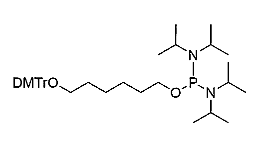 6-O-DMTr-hexane-bis-(diisopropylamino)-Phosphane,6-O-DMTr-hexane-bis-(diisopropylamino)-Phosphane