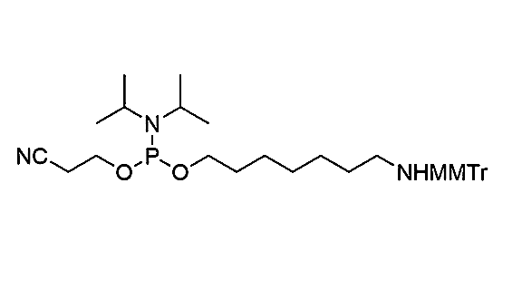 NHMMTr-C7 Phosphoramidite,Monomethoxytrityl-heptylamine-linker Phosphoramidite