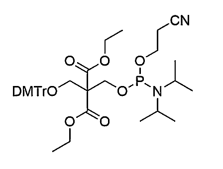 Chemical Phosphorylation Reagent II (CPR II),3-(4, 4'-dimethoxytrityloxy)-2, 2-dicarboxyethyl]propyl(2-cyanoethyl)(N, N-diisopropyl)phosphoramidite