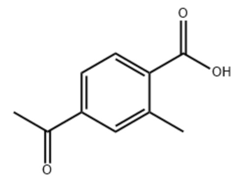 2-甲基-4-乙酰基苯甲酸,4-acetyl-2-methylbenzoic acid