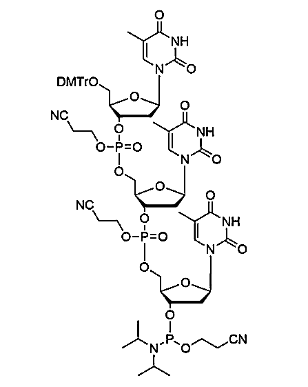 [5'-O-DMTr-2'-dT](pCyEt)[2'-dT](pCyEt)[2'-dT-3'-CE-Phosphoramidite],[5'-O-DMTr-2'-dT](pCyEt)[2'-dT](pCyEt)[2'-dT-3'-CE-Phosphoramidite]