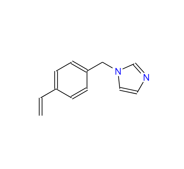 1-(4-乙烯基苄基)-1H-咪唑,1-[(4-ethenylphenyl)Methyl]-1H-IMidazole