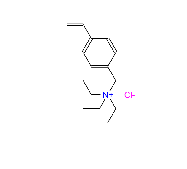 氯化 N-三乙基-(4-乙烯基苄基)铵,1-Triethyl-(4-vinylbenzyl)aminium chloride