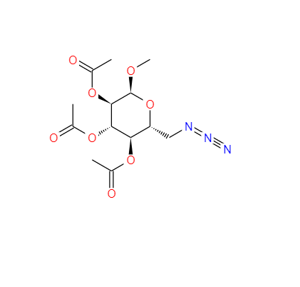 甲基-6-叠氮-6-脱氧-2,3,4-三乙酰氧基-alpha-D-吡喃葡萄糖苷,Methyl 6-azido-6-deoxy-2,3,4-triacetate-alpha-D-glucopyranoside