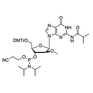 5'-O-DMTr-2'-ara-OMe-G(iBu)-3'-CE-Phosphoramidite