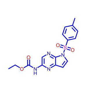 N-[5-[(4-甲基苯基)磺酰基]-5H-吡咯并[2,3-B]吡嗪-2-基]氨基甲酸乙酯1869118-24-0