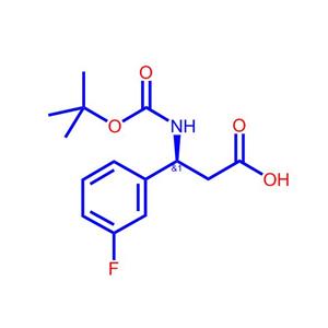Boc-(S)-3-氨基-3-(3-氟-苯基)-丙酸,Boc-(S)-3-Amino-3-(3-fluoro-phenyl)-propionicacid