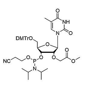 5'-O-DMTr-2'-O-(methoxycarbonyl)methyl-5-Me-U-3'-CE-Phosphoramidite