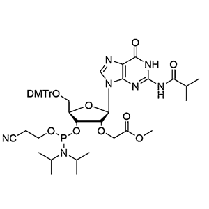 5'-O-DMTr-2'-O-(methoxycarbonyl)methyl-G(iBu)-3'-CE-Phosphoramidite
