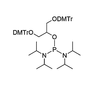 1, 3-di-O-DMTr-glycerol-bis-(diisopropylamino)-Phosphane