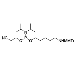 NHMMTr-C5 Phosphoramidite,Monomethoxytrityl-pentylamine-linker Phosphoramidite