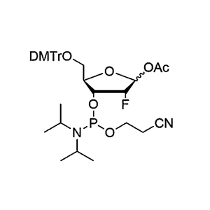 5-O-DMTr-1-O-Ac-2-F-2-deoxyribofuranose-3-CE-Phosphoramidite,5-O-(4, 4