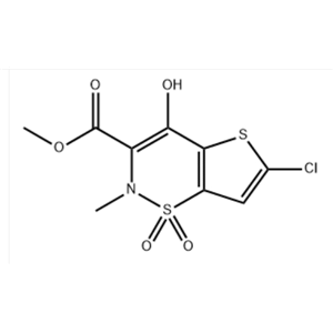 6-氯-4-羟基-2-甲基-2H-噻吩[2,3-e]-1,2-噻嗪-3-甲酸甲酯-1,1-二氧化物