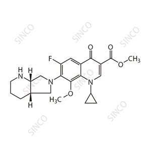 莫西沙星杂质F（莫西沙星甲基酯）,Moxifloxacin EP Impurity H (Moxifloxacin Methyl Ester)