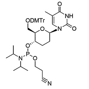 Beta-D-homoDNA-T Phosphoramidite