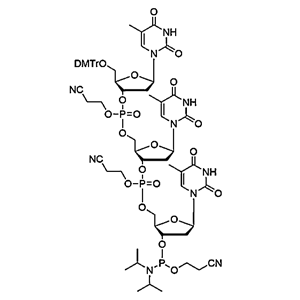 [5'-O-DMTr-2'-dT](pCyEt)[2'-dT](pCyEt)[2'-dT-3'-CE-Phosphoramidite]