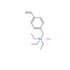 氯化 N-三乙基-(4-乙烯基苄基)铵,1-Triethyl-(4-vinylbenzyl)aminium chloride
