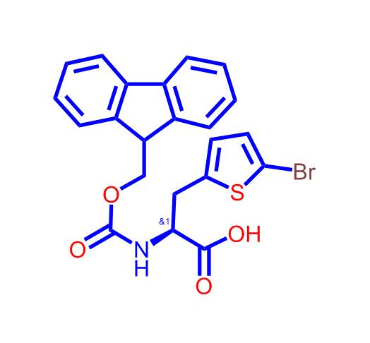 FMOC-L-2-(5-溴噻吩)苯胺,Fmoc-l-2-(5-bromothienyl)alanine