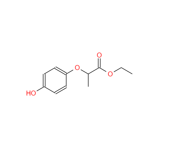 (R)-(+)-2-(4-羟基苯氧基)丙酸乙酯,ethyl 2-(4-hydroxyphenoxy)propionate