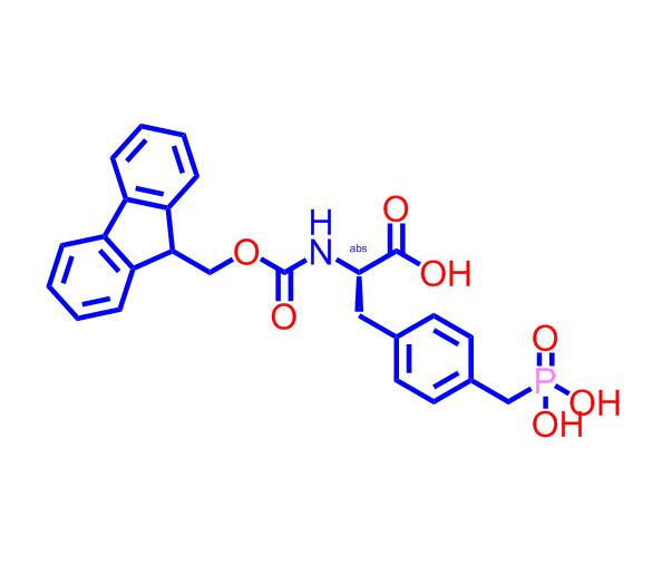 Fmoc-L-4-磷酸基苯丙氨酸,Fmoc-4-(phosphonomethyl)-phenylalanine