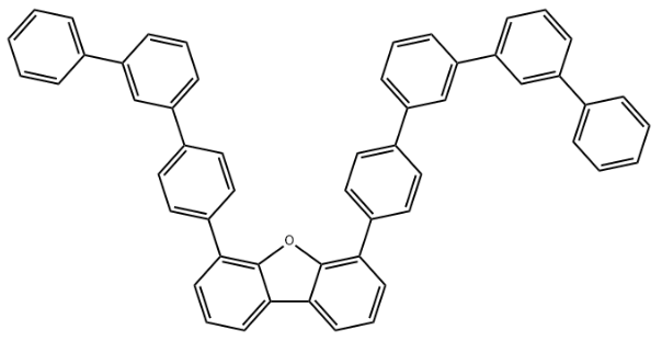 二苯并呋喃，4-[1,1'-:3'，1''-:3'-，1''-四元苯基]-4-基-6-[1,1'-,3'-三元苯基]-4基-,Dibenzofuran, 4-[1,1':3',1'':3'',1'''-quaterphenyl]-4-yl-6-[1,1':3',1''-terphenyl]-4-yl-