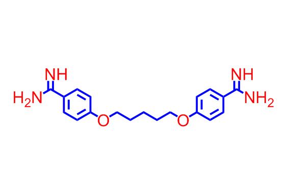 4,4'-(戊烷-1,5-二基双(氧基))二苯甲脒,4,4'-(Pentane-1,5-diylbis(oxy))dibenzimidamide