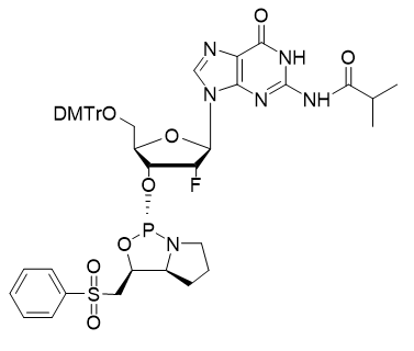 (S)-2’-F-G(iBu)-Phosphorothioates amidite,(S)-2’-F-G(iBu)-Phosphorothioates amidite