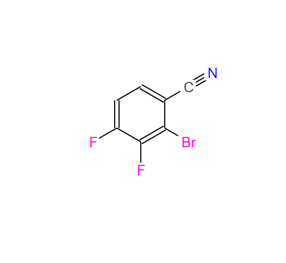 2-溴-3,4-二氟苄腈,2-Bromo-3,4-difluorobenzonitrile