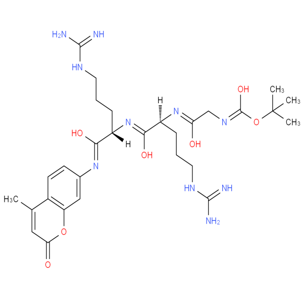 Boc-GRR-AMC三肽底物,Boc-Gly-Arg-Arg-AMC