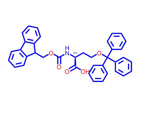 Fmoc-O-三苯甲基-D-高丝氨酸,Fmoc-D-HoSer(Trt)-OH