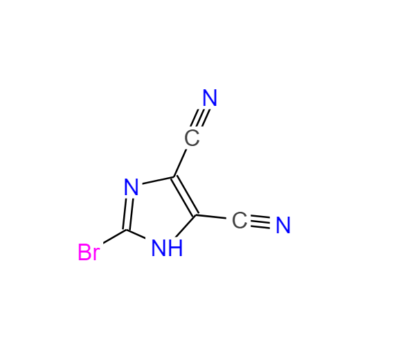 2-溴-4,5-二氰基咪唑,2-BROMO-1H-IMIDAZOLE-4,5-DICARBONITRILE