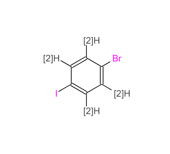1-溴-2,3,5,6-四氘-4-碘代苯,1-bromo-4-iodo-2,3,5,6-tetradeuteriumbenzene